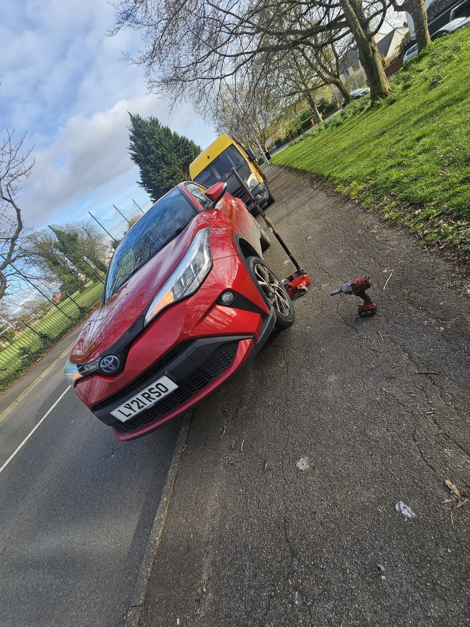 Toyota C-HR tyre replacement